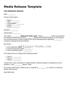 Attorney-Verified Media Release Template